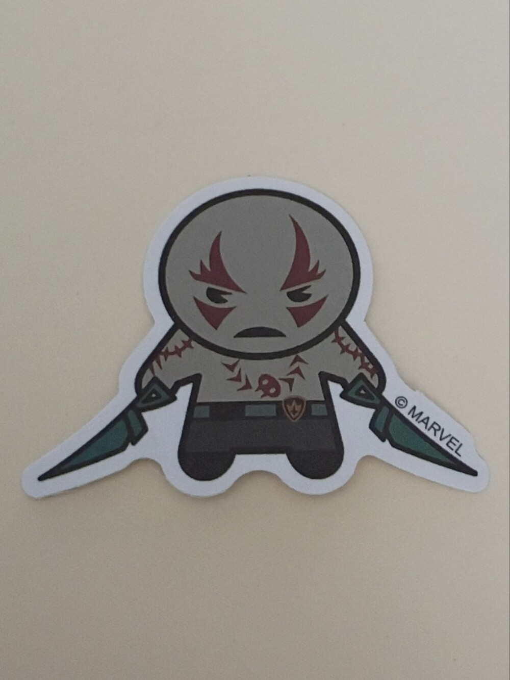 10/$10 Sticker - Drax The Destroyer - Guardians of the Galaxy Marvel Superhero 2